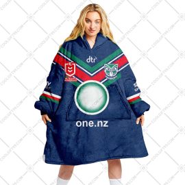 NRL New Zealand Warriors Custom Name Number 2023 Mix Jersey Sweatshirt